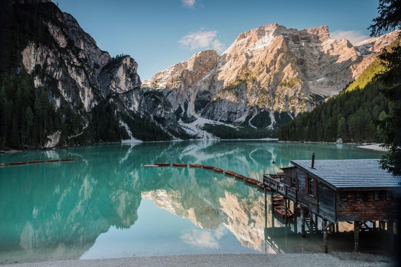 Hotel Hohe Gaisl Braies  Esterno foto
